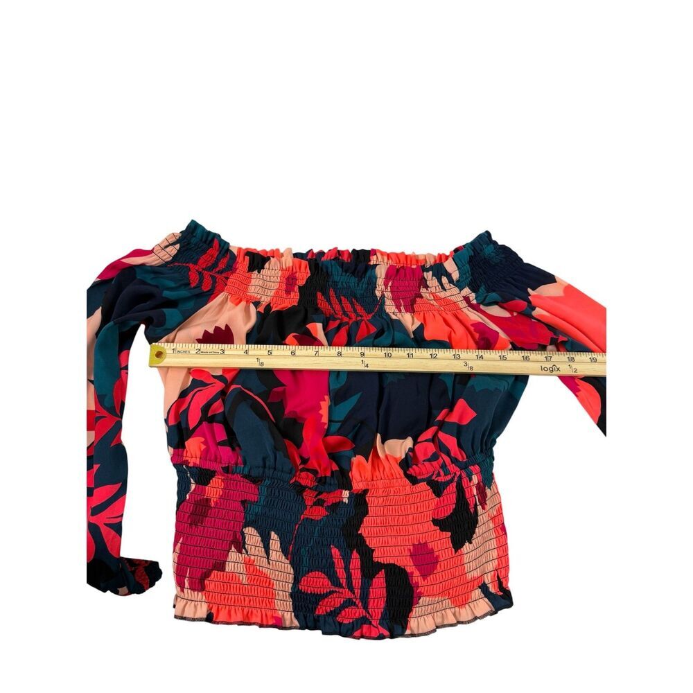 Express Orange Women's Top Size M - Gently Used.Cropped - Picture 3 of 5